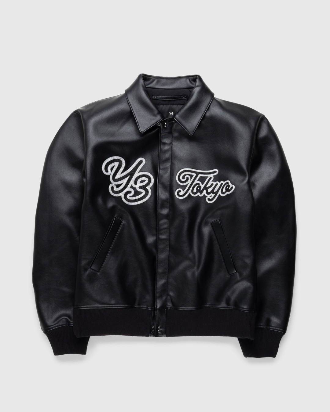 Y-3 – Leather Bomber Jacket Black | Highsnobiety Shop